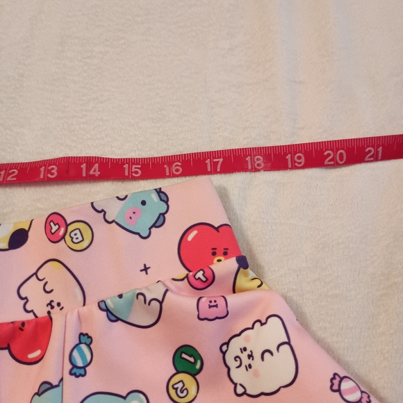 BT21 Jelly Candy Zipper Skater Style Skirt Women's Size 2X - Picture 6 of 11